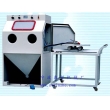 XZ-9080F推車轉(zhuǎn)盤噴砂機(jī)，轉(zhuǎn)盤式噴砂機(jī)，手動噴砂機(jī)